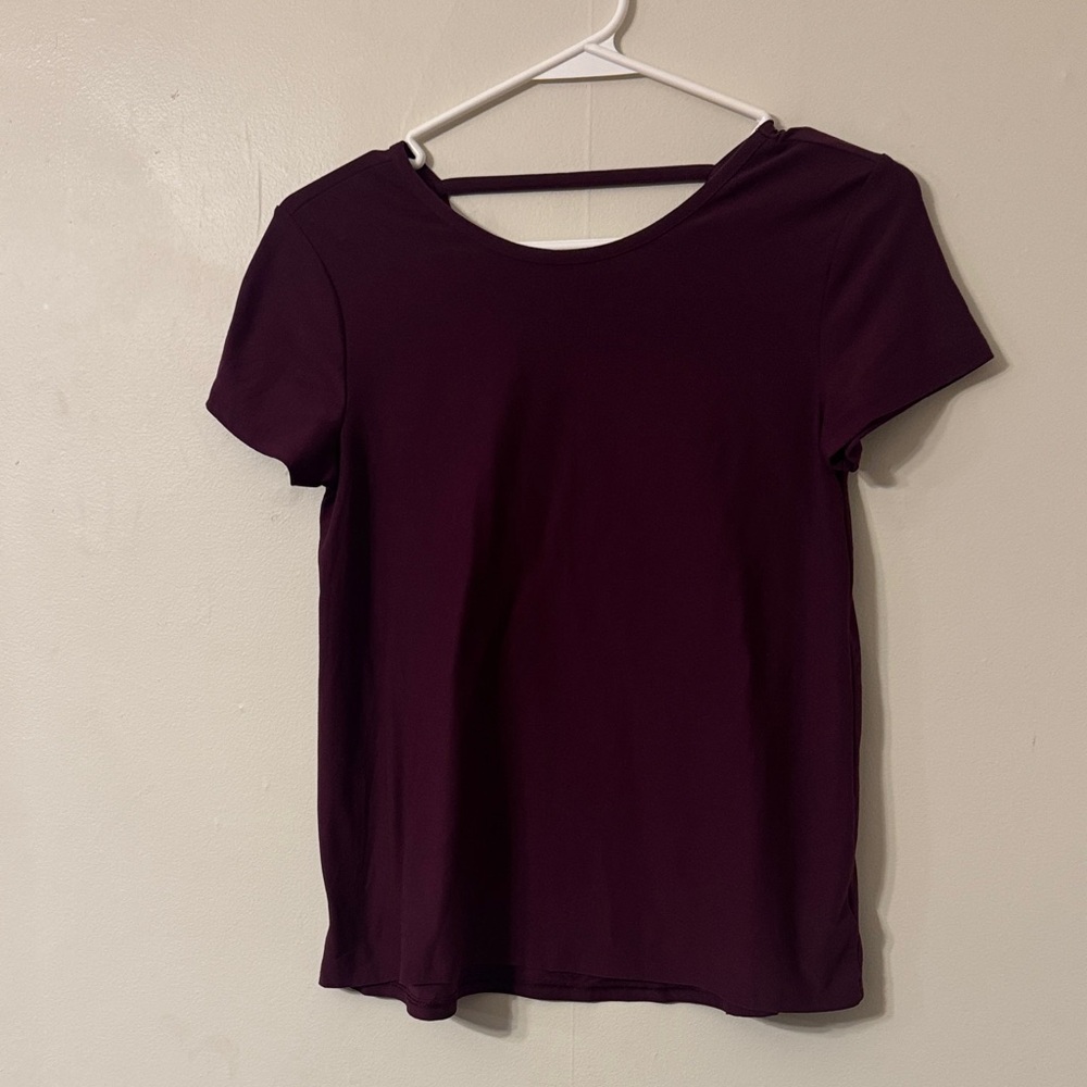 Wonder Nation Rich Purple Kids' Blouse